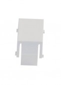 Masca oarba pt. porturi TOOLLESS LINE neutilizate, RAL9010