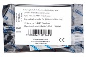 Masca pentru priza 2xRJ45 TOOLLESS LINE, argintiu