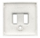 Masca priza dubla de incarcare USB, antracit