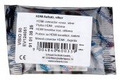Masca priza HDMI, argintiu