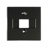 Masca priza USB, negru