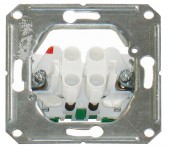 Mecanism buton dublu cu revenire