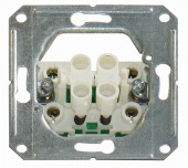Mecanism buton dublu cu revenire