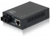 Mediaconvertor 1x RJ45 10/100 - 1x FO SC 100 Singlemode 20km