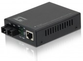 Mediaconvertor 1x RJ45 10/100/1000 - 1x FO SC 1000 MM 550m
