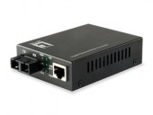Mediaconvertor 1x RJ45 10/100/1000 - 1x FO SC 1000 SM 20km