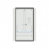 Meter box insert 1-row, 1 meter board / 9 Modul heights
