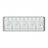 Meter box insert 1-row, 5 meter boards / 8 Modul heights