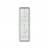 Meter box insert 2-rows, 2 meter boards / 18 Modul heights