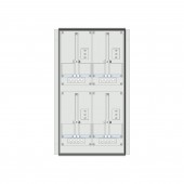 Meter box insert 2-rows, 4 meter boards / 18 Modul heights
