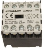 Microcontactor 3ND+1ND, 2,2kW, 5A, 24V c.c.