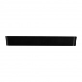 Mini Panou LED Patrat Negru PT 20W 6400K IP40 - NOVELITE