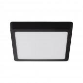 Mini Panou LED Patrat Negru PT 20W 6400K IP40 - NOVELITE