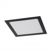 Mini Panou LED Patrat Negru ST 20W 6400K IP40 - NOVELITE