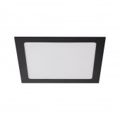 Mini Panou LED Patrat Negru ST 20W 6400K IP40 - NOVELITE
