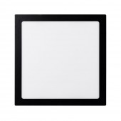 Mini Panou LED Patrat Negru ST 24W 6400K IP40 - NOVELITE