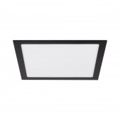 Mini Panou LED Patrat Negru ST 24W 6400K IP40 - NOVELITE