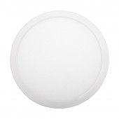 Mini Panou LED Rotund Alb PT 20W 6400K IP40 - NOVELITE