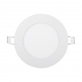 Mini Panou LED Rotund Alb ST 6W 6400K IP40 - NOVELITE