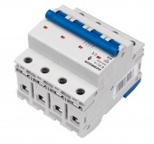 Miniature Circuit Breaker (MCB) AMPARO 6kA, B 40A, 4-pole