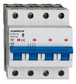 Miniature Circuit Breaker (MCB) AMPARO 6kA, C 20A, 4-pole