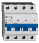 Miniature Circuit Breaker (MCB) AMPARO 6kA, C 50A, 4-pole