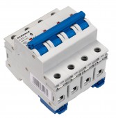 Miniature Circuit Breaker (MCB) AMPARO 6kA, C 63A, 4-pole