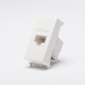 Mix AB Alb Antibacterian Priza UTP RJ45 CAT6E 1M
