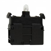 Modul LED 85-264VAC rosu montaj frontal
