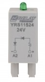 Modul LED verde 24Vac/dc pentru soclu S-Relay