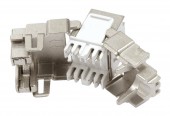 Modul RJ45 ecranat, Cat.6 De-emb., Kl.Ea,10GB, TOOLLESS LINE