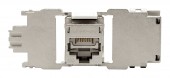 Modul RJ45 ecranat, Cat.6 De-emb., Kl.Ea,10GB, TOOLLESS LINE
