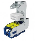 Modul S-JACK RJ45 ecranat, Cat.6a 10GB (SFB), 4PPoE 100W