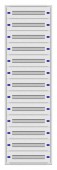 Modular chassis 2-39K, 13-rows, complete