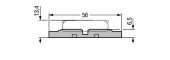 Mounting carrier, 5-way, screw mounting