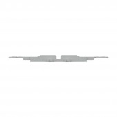 Mounting carrier with strain relief, 3-way, screw mounting