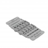 Mounting carrier with strain relief, 5-way, screw mounting