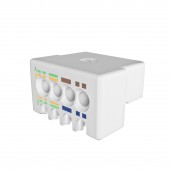 Organizator conductoare S-JACK, Performance Line,alb,24 buc.