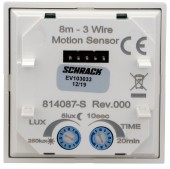 Ornament detector de miscare (I/Auto/0), 180°,8m, 3fire,alb