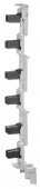 Panel for NH load switch strip ARROW BLACK size 00, empty