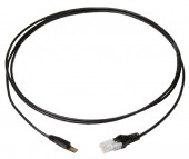 Patch Cord Tera/RJ45, 1-Pair, Unshielded, Gray, 3m