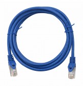 Patchcablu Cat.5e ecranat RJ45 albastru 5m