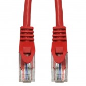 Patchcablu Cat.5e neecranat RJ45 0,5m rosu