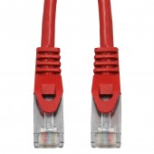 Patchcablu Cat.6 ecranat RJ45 rosu 5m