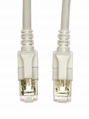 Patchcablu Cat6a cu LED ecranat RJ45 gri 10GB 5m