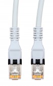 Patchcablu Cat.6a push pull ecranat RJ45 gri 10GB,LS0H, 5,0m