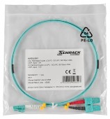 Patchcablu duplex, LC/SC, 50/125µm OM3 3m