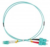 Patchcablu duplex, LC/SC, 50/125µm OM3 5m