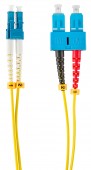 Patchcablu duplex, LC/SC, 9/125µm OS2, 2m