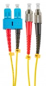 Patchcablu duplex, SC/FC, 9/125µm OS2, 5m